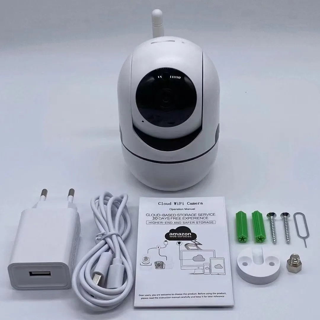 Cámara Niñera Electrónica con Sensor, Audio y Visión Nocturna.