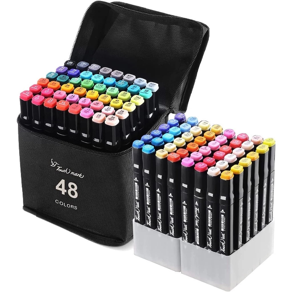 Kit De Marcadores De 48 Rotuladores