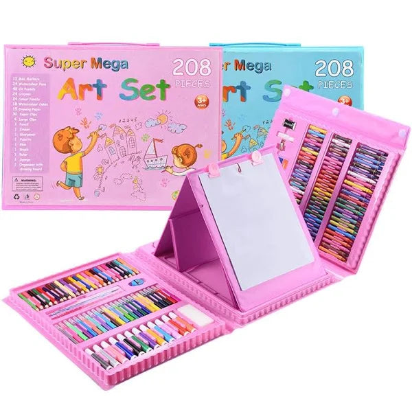 Set Kit De Arte Maleta X208 Piezas